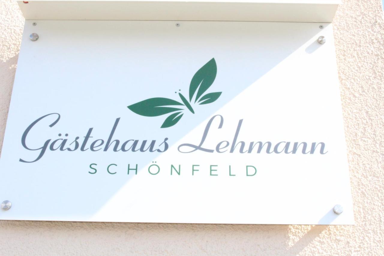 Gaestehaus Lehmann Schonfeld  ภายนอก รูปภาพ